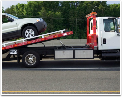 Towing a Truck